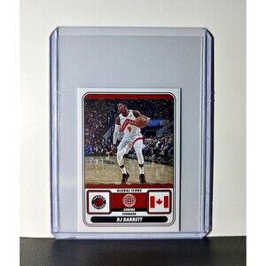 RJ Barrett Global Icons 2024-25 Panini NBA #78 Sticker Card Toronto Raptors